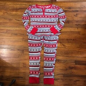 Jasmine & Ginger 2 Pc Pajamas Shirt & Pant Outfit Sleepwear Set
Medium
Cotton